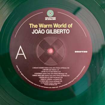 LP João Gilberto: The Warm World of JOAO GILBERTO LTD | CLR 406831