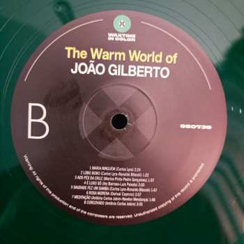 LP João Gilberto: The Warm World of JOAO GILBERTO LTD | CLR 406831