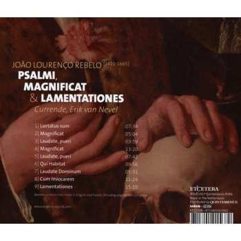 CD João Lourenço Rebelo: Psalmi, Magnificat & Lamentationes 484467