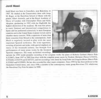 CD Joaquim Homs: Piano Music Volume 2: Piano Sonata No. 1 • Three Inventions 439147