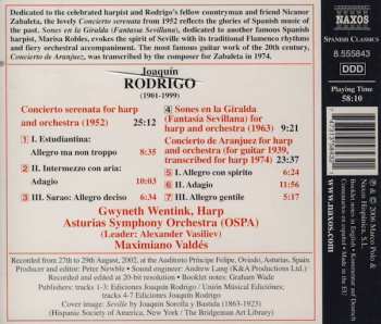 CD Joaquín Rodrigo: Complete Orchestra Music • 9: Concierto Serenata / Sones En La Giralda / Concierto De Aranjuez 328899