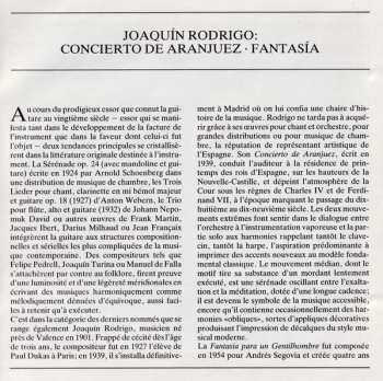 CD Joaquín Rodrigo: Concierto De Aranjuez. Fantasía Para Un Gentilhombre 44656