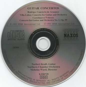 CD Joaquín Rodrigo: Concierto De Aranjuez / Guitar Concerto / Guitar Concerto No. 1 7772