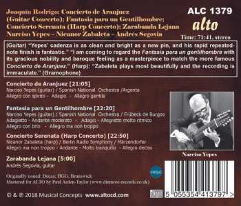 CD Joaquín Rodrigo: Guitar & Harp Concertos 292532