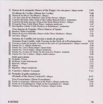 CD Joaquín Rodrigo: Suite For Piano • Album For Cecilia • Three Evocations 115728