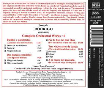 CD Joaquín Rodrigo: The Flower Of The Blue Lily • In Search Of What Lies Beyond (Symphonic Poems) (Complete Orchestral Works Vol 6) 270967