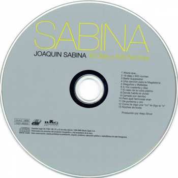 CD Joaquín Sabina: 19 Días Y 500 Noches 406990