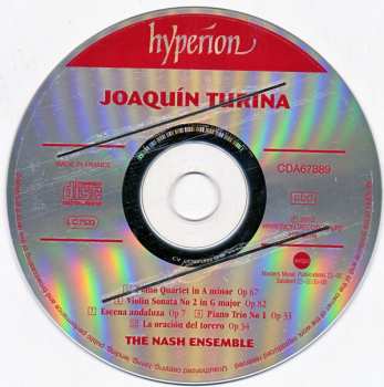 CD Joaquin Turina: Chamber Music 303124