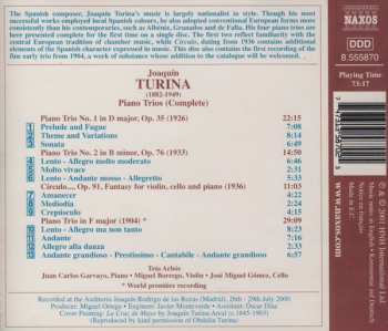 CD Joaquin Turina: Piano Trios (Complete) 271002