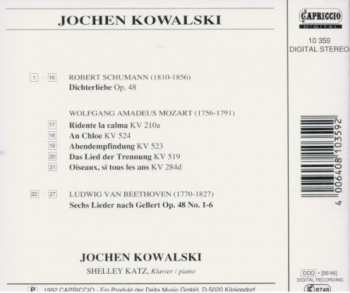 CD Jochen Kowalski: Lieder 251549