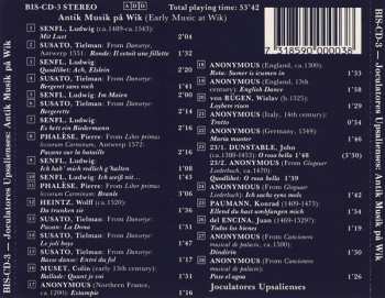 CD Joculatores Upsalienses: Antik Musik På Wik 301997