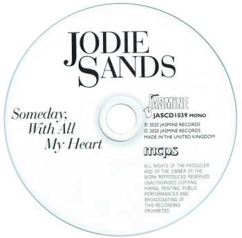 CD Jodie Sands: Someday, With All My Heart 536245