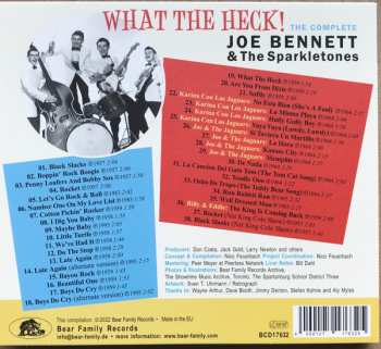 CD Joe Bennett And The Sparkletones: What The Heck! (The Complete Joe Bennett & The Sparkletones)