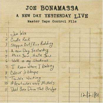 Album Joe Bonamassa: A New Day Yesterday Live