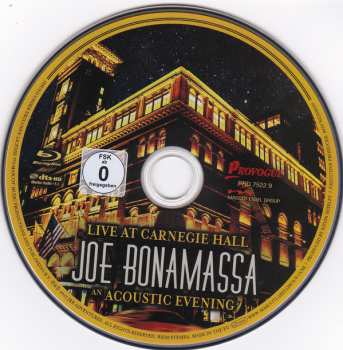 Blu-ray Joe Bonamassa: Live At Carnegie Hall – An Acoustic Evening 20733