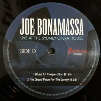 2LP Joe Bonamassa: Live At The Sydney Opera House 383354