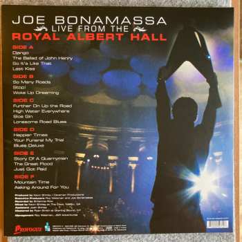 3LP Joe Bonamassa: Live From The Royal Albert Hall 382422