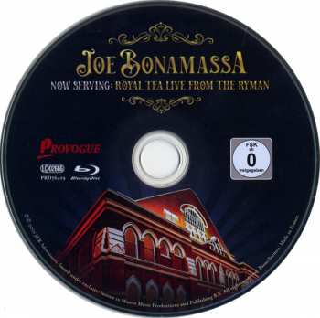 Blu-ray Joe Bonamassa: Now Serving: Royal Tea Live From The Ryman 123863