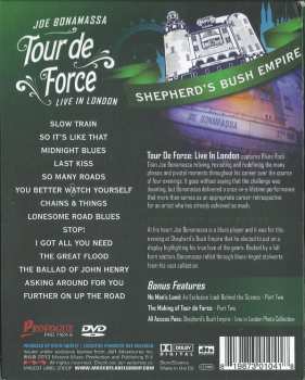 2DVD Joe Bonamassa: Tour De Force - Live In London - Shepherd's Bush Empire 452359