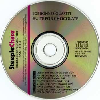 CD Joe Bonner Quartet: Suite For Chocolate