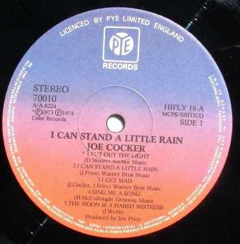 LP Joe Cocker: I Can Stand A Little Rain