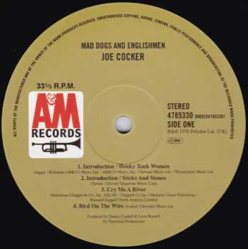 2LP Joe Cocker: Mad Dogs & Englishmen