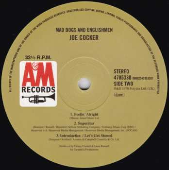 2LP Joe Cocker: Mad Dogs & Englishmen