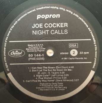 LP Joe Cocker: Night Calls 543074