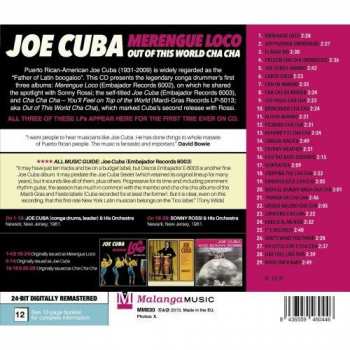 CD Joe Cuba: Merengue Loco / Out Of This World Cha Cha 244220