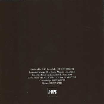 CD Joe Henderson: Mirror Mirror 536721