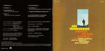 CD Joe Henderson: Power To The People 46489