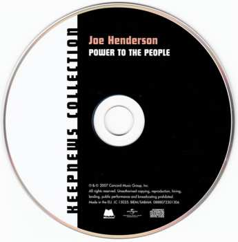 CD Joe Henderson: Power To The People 46489