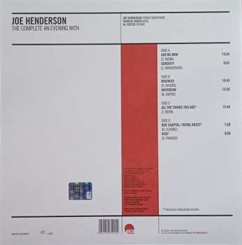 2LP Joe Henderson: The Complete An Evening With LTD | NUM 458435