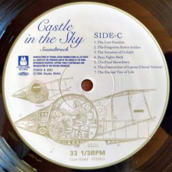 2LP Joe Hisaishi: Castle In The Sky - USA version Soundtrack LTD 429771