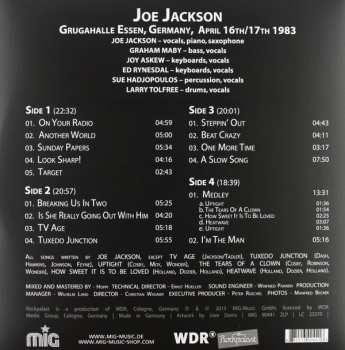 2LP Joe Jackson: Live At Rockpalast 275390