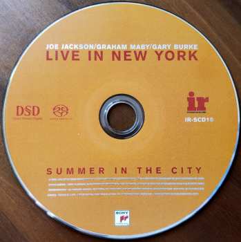 SACD Joe Jackson: Summer In The City - Live In New York 484878