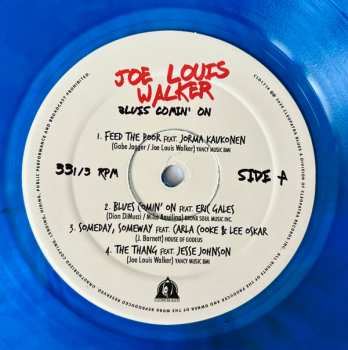 LP Joe Louis Walker: Blues Comin' On CLR