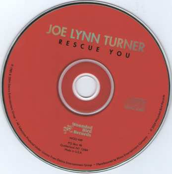 CD Joe Lynn Turner: Rescue You 101983