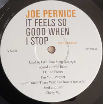 LP Joe Pernice: It Feels So Good When I Stop - Novel Soundtrack 450924