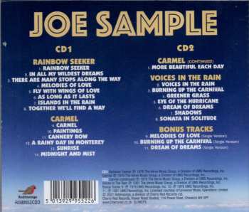 2CD Joe Sample: Rainbow Seeker / Carmel  & Voices In The Rain  95884
