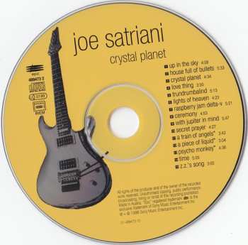 CD Joe Satriani: Crystal Planet 8314