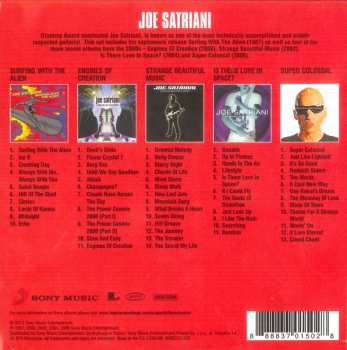5CD/Box Set Joe Satriani: Original Album Classics 26782
