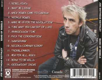 CD Joey Keighley: Band Of Rebels 520056