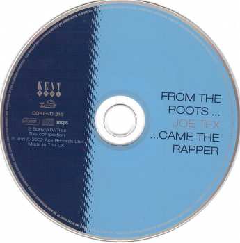 CD Joe Tex: From The Roots ... Came The Rapper 303860