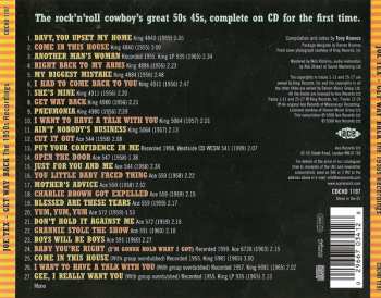 CD Joe Tex: Get Way Back: The 1950s Recordings 300746