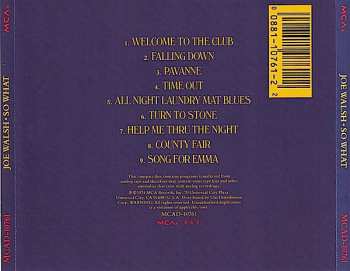 CD Joe Walsh: So What 33267