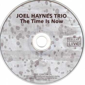 CD Joel Haynes Trio: The Time Is Now 258418