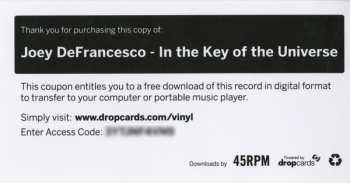 2LP Joey DeFrancesco: In The Key Of The Universe 82395