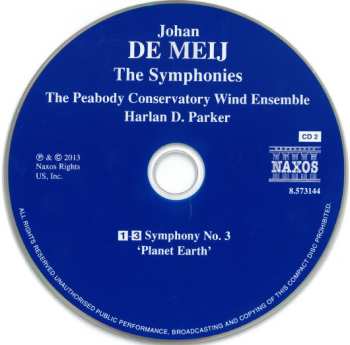 2CD Johan de Meij: The Symphonies 518814