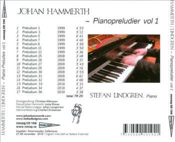 CD Johan Hammerth: Piano Preludes  Vol. 1 499466